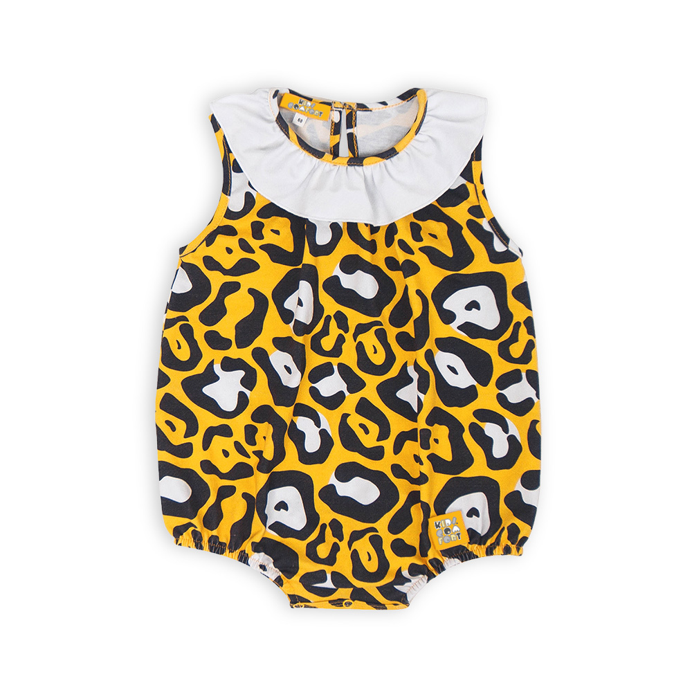 Комбинезон-песочник Леопард, К751 Детская одежда Basik Kids для малышей