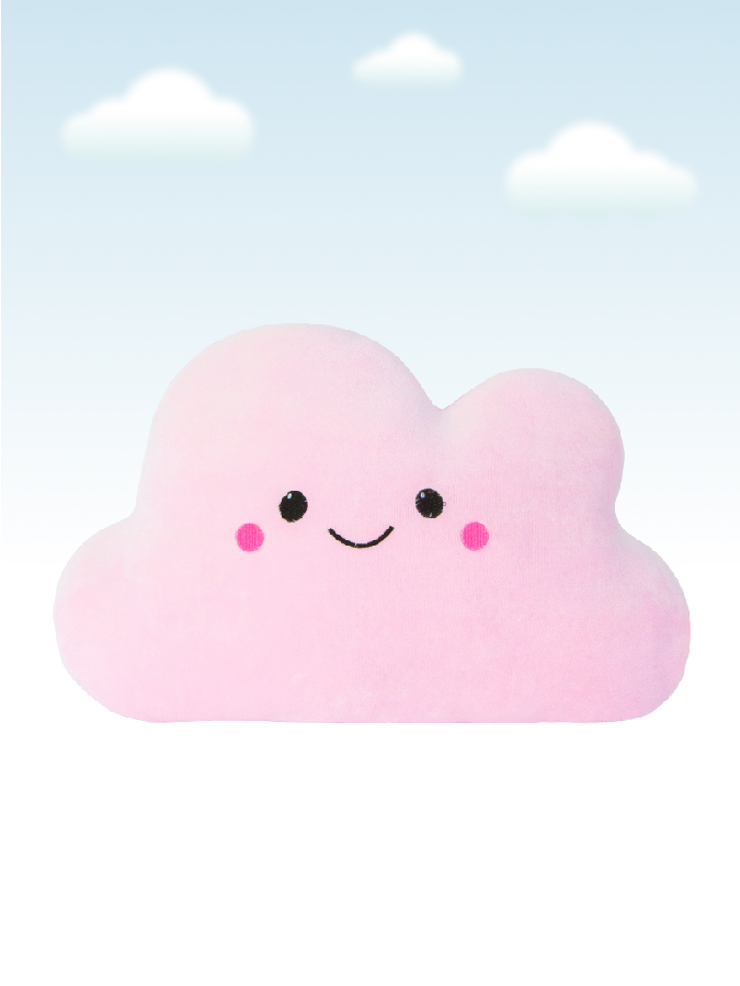 Подушка-игрушка Облачко розовое, ф200