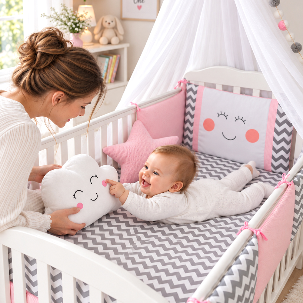 Комплект в кроватку My little honey, 1054