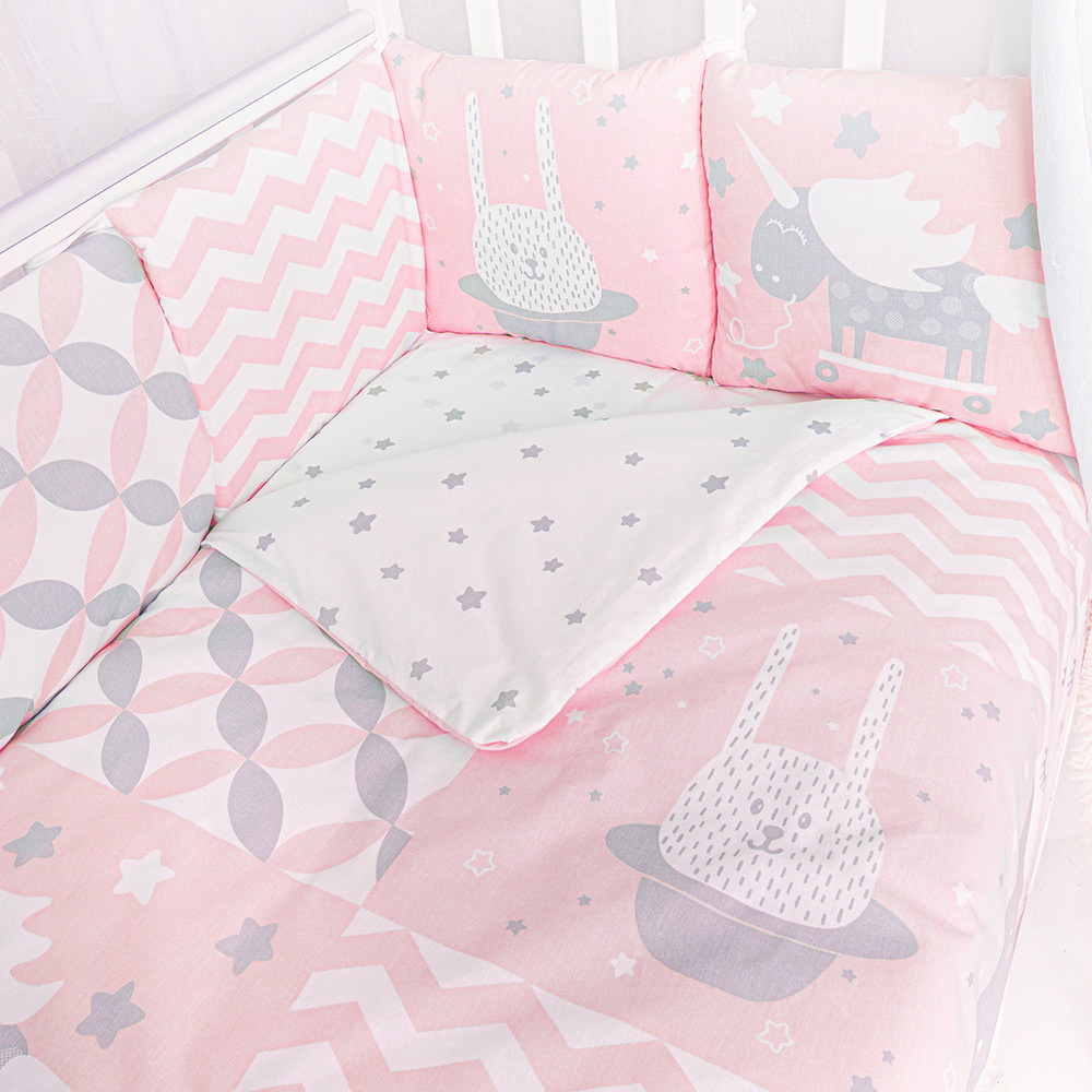 Комплект в кроватку  Baby Boo Pink, 1396