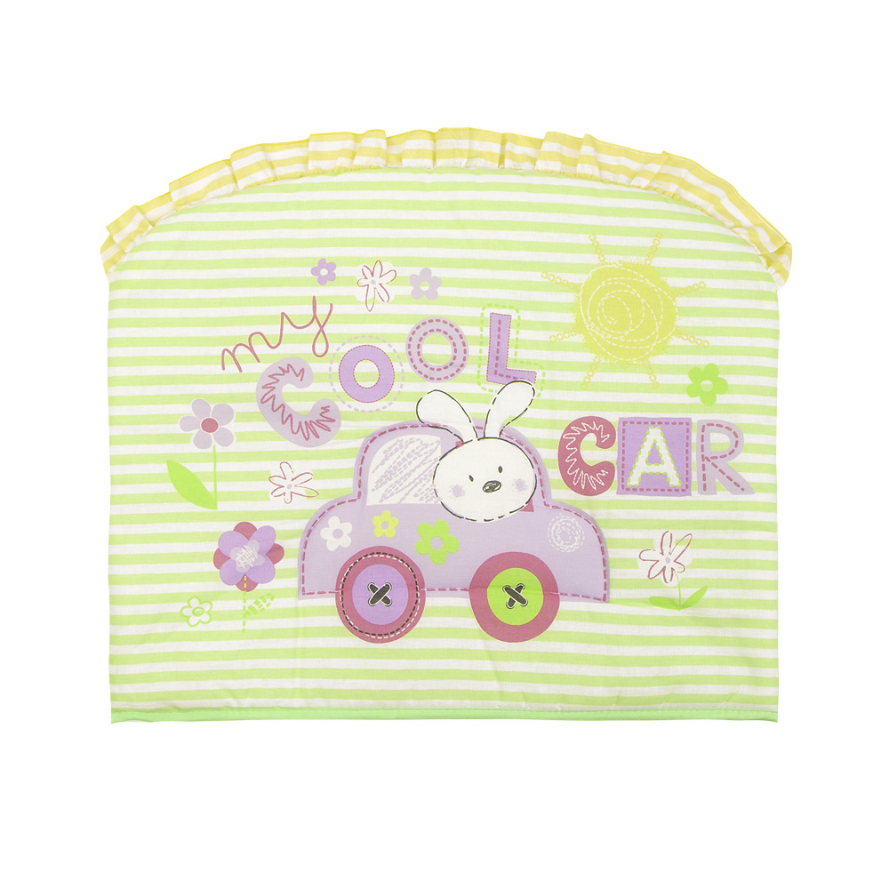 Комплект в кроватку Cool Car, зелёный, 1244
