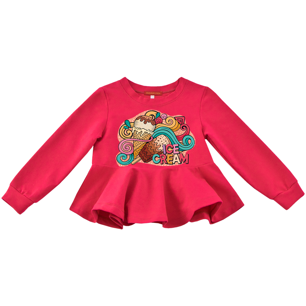 Кофта для девочки, фуксия, м175